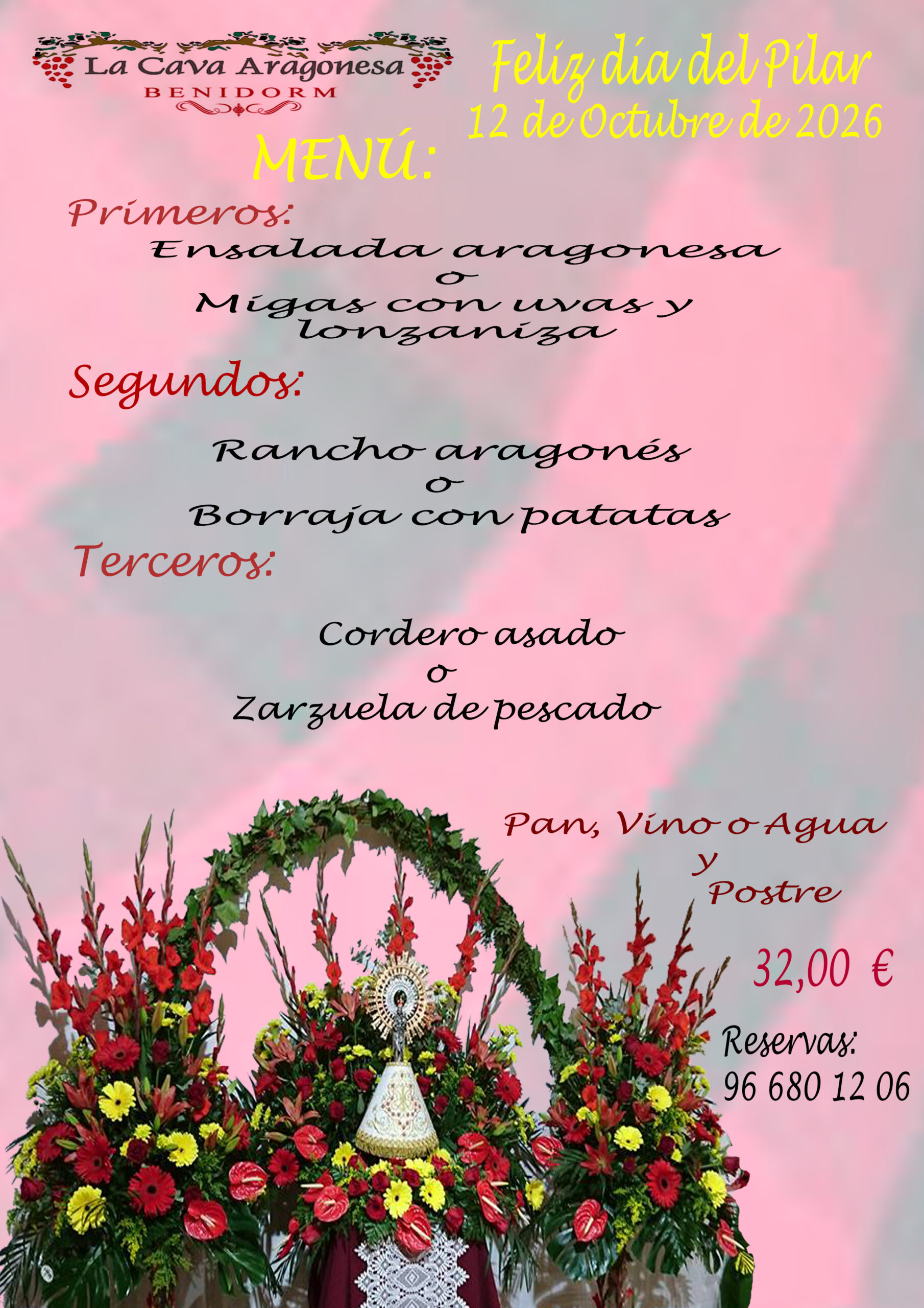 Menú del pilar 2026